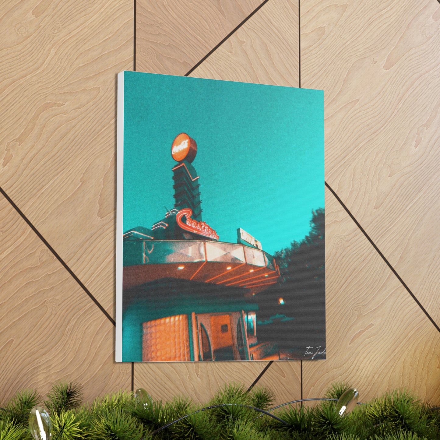 Coasters Drive In - Canvas Gallery Wraps