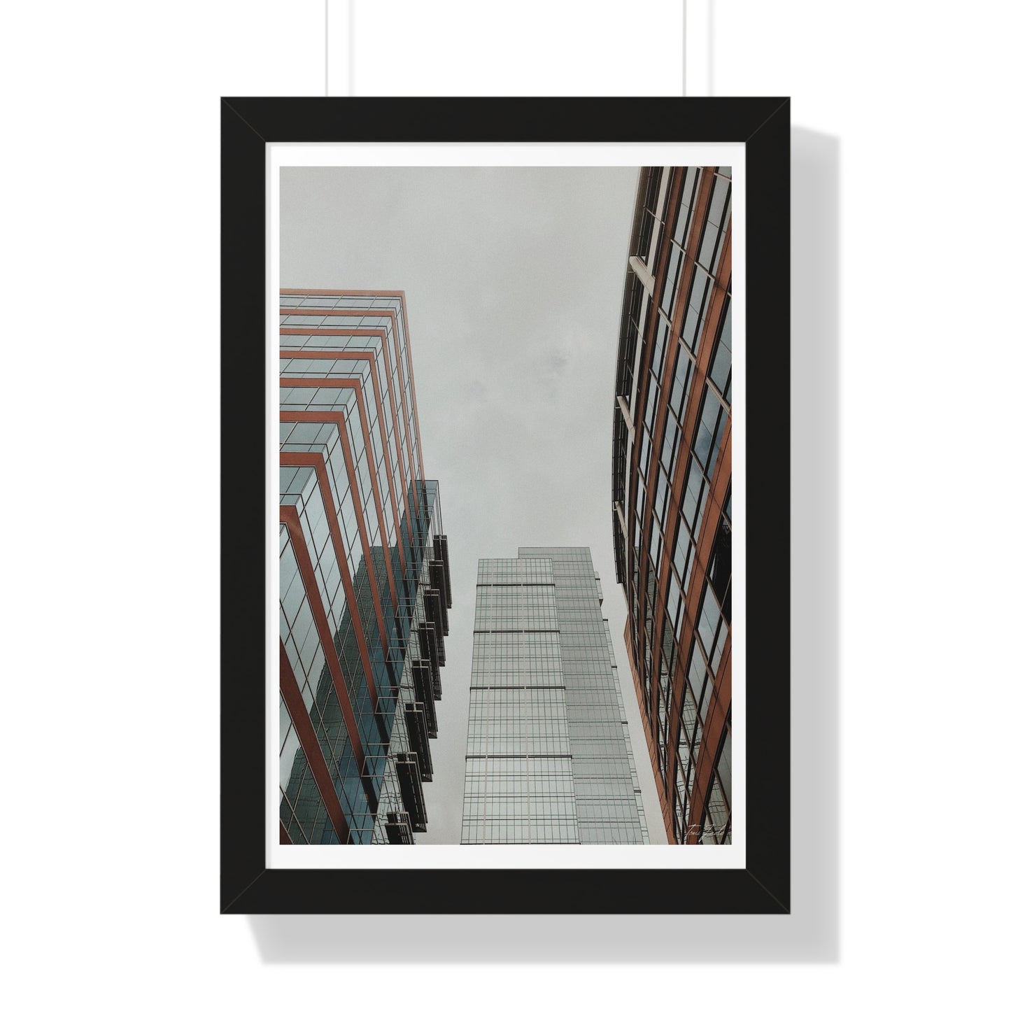 Tall Reflection - Framed Vertical Poster