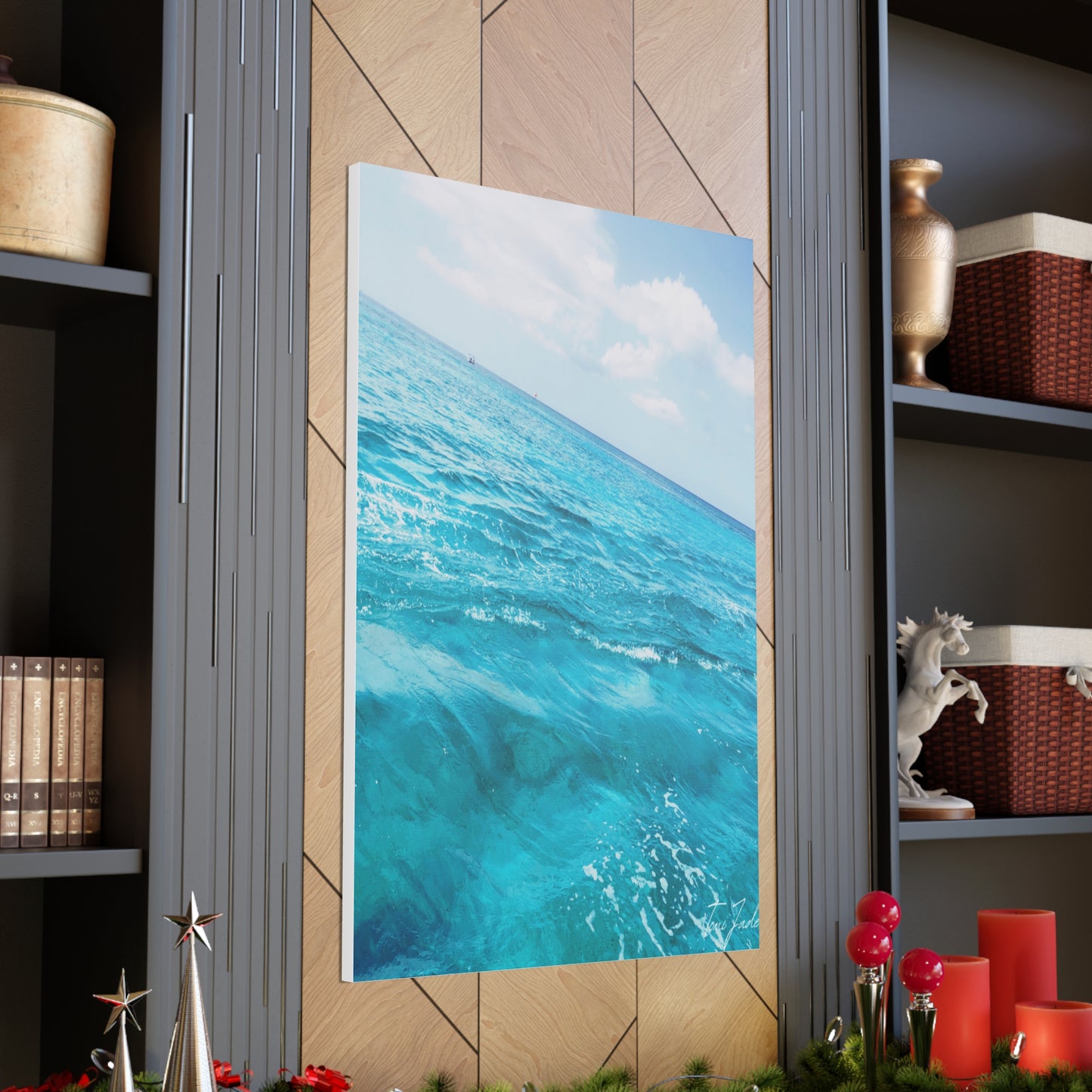 Ocean Blue - Canvas Gallery Wraps