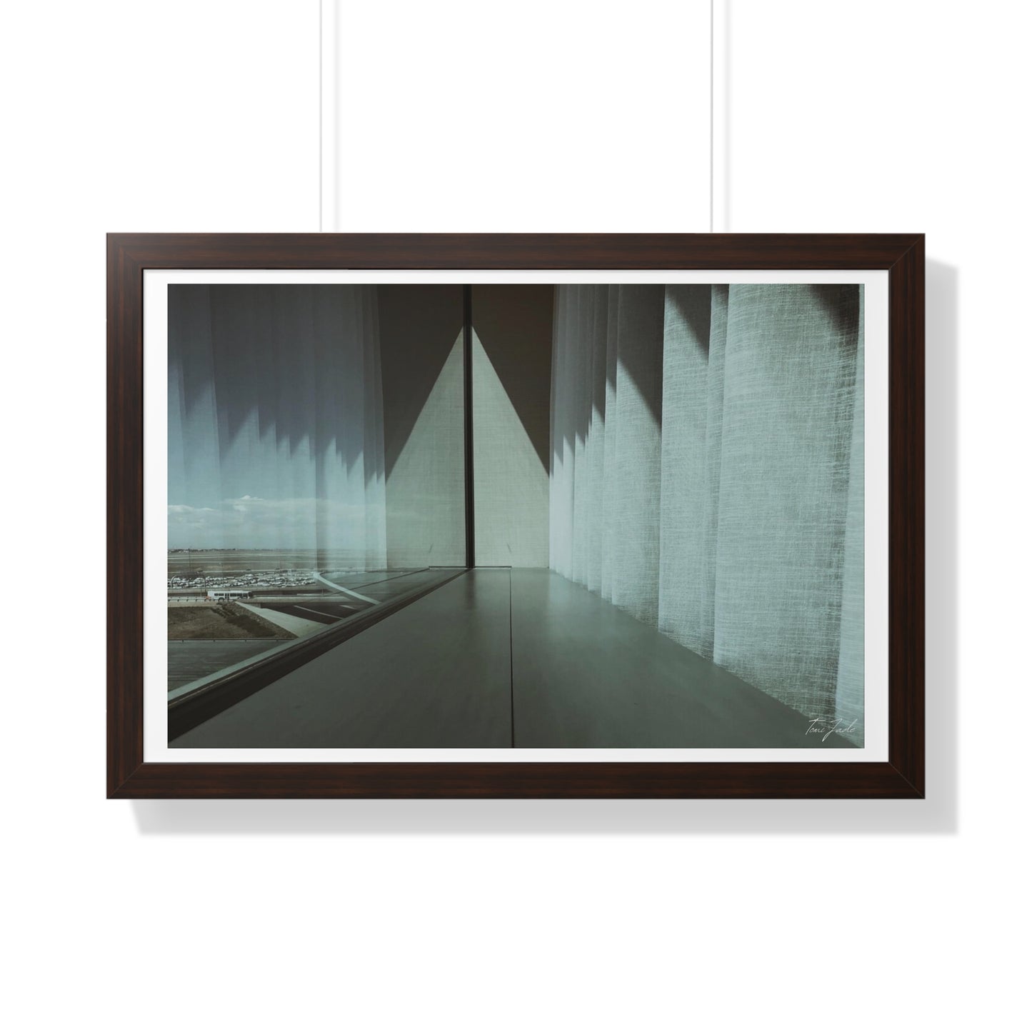 Balance of Symmetry - Framed Horizontal Poster