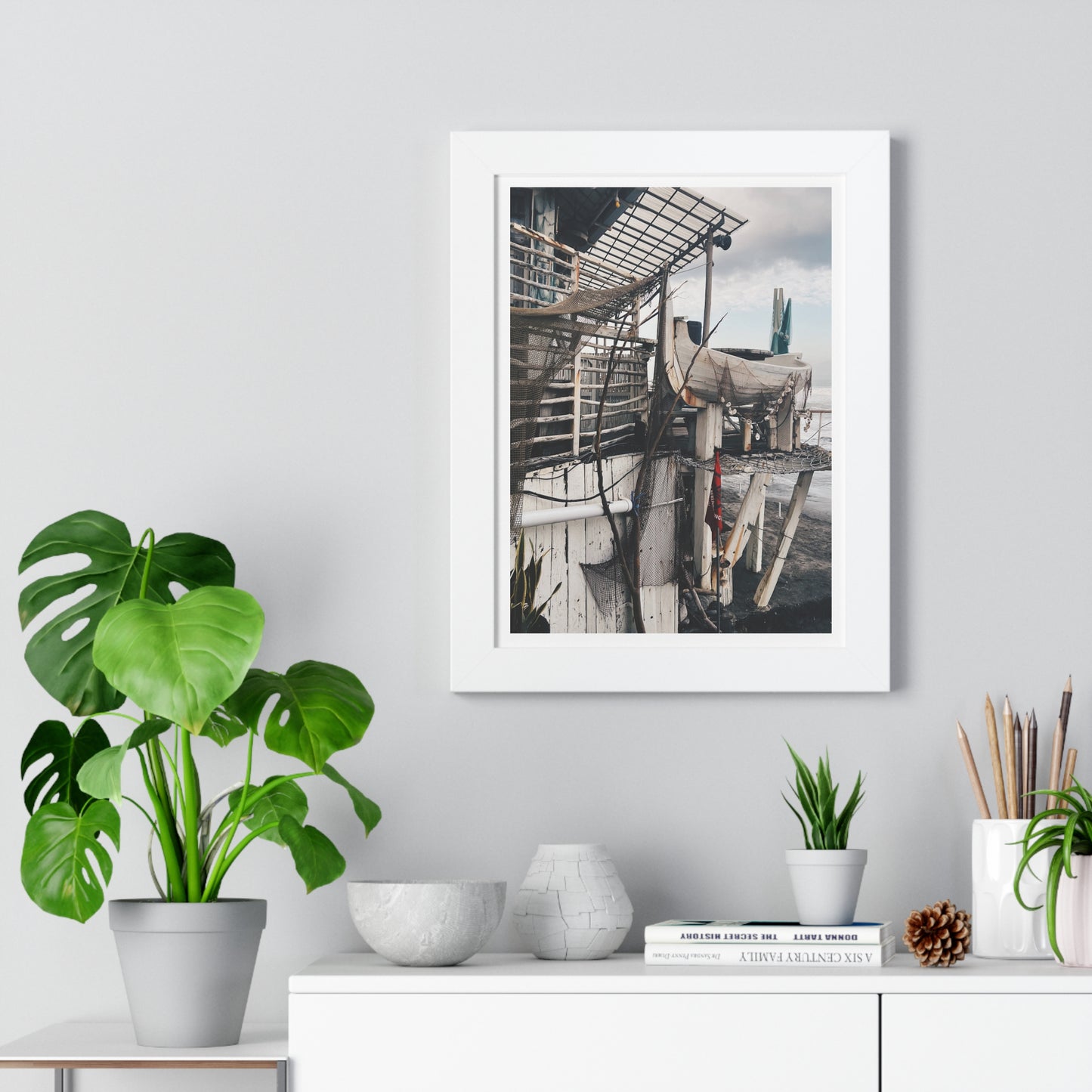 Long Mariner - Framed Vertical Poster