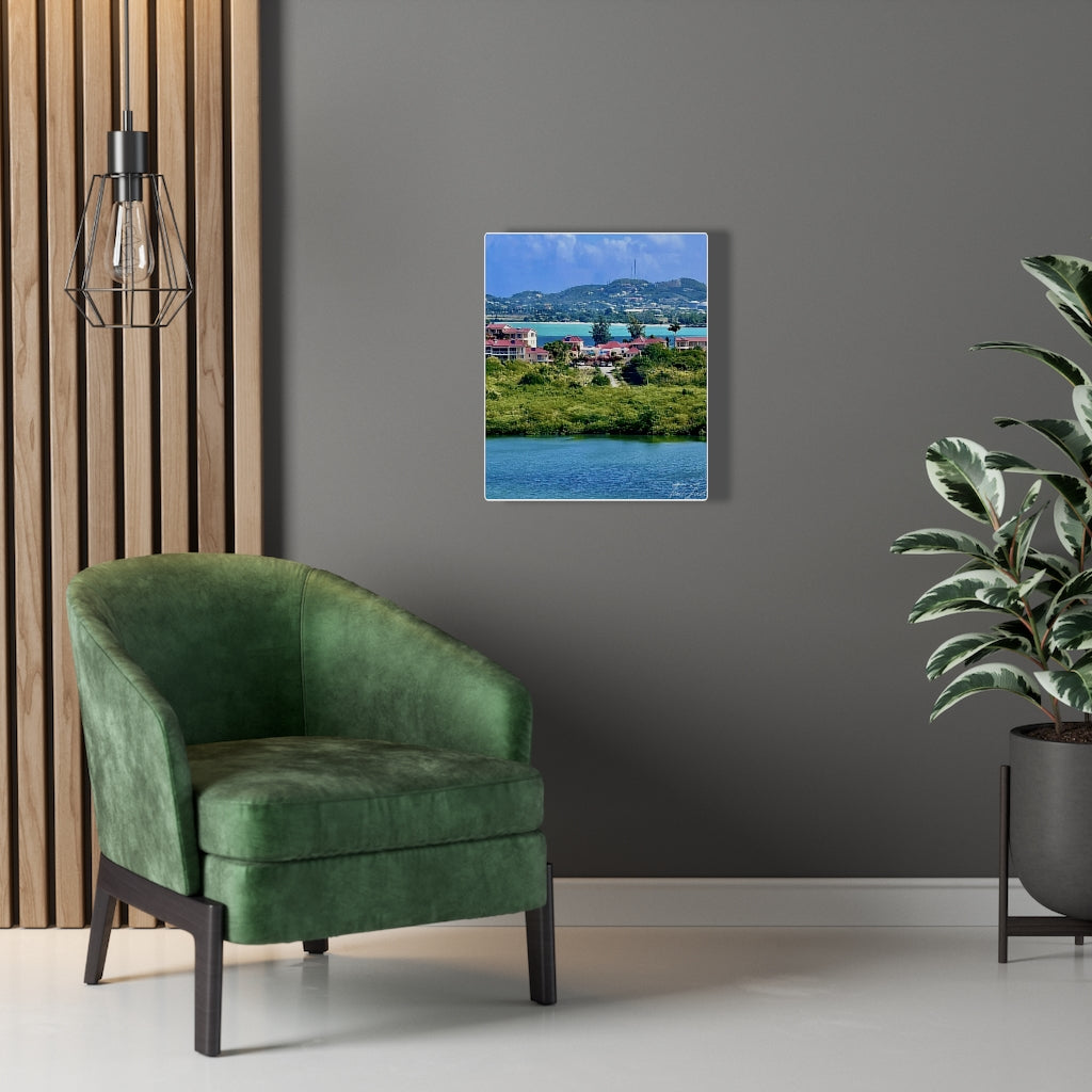 Villas By The Coast-Canvas Gallery Wraps - TomiJadePhotos