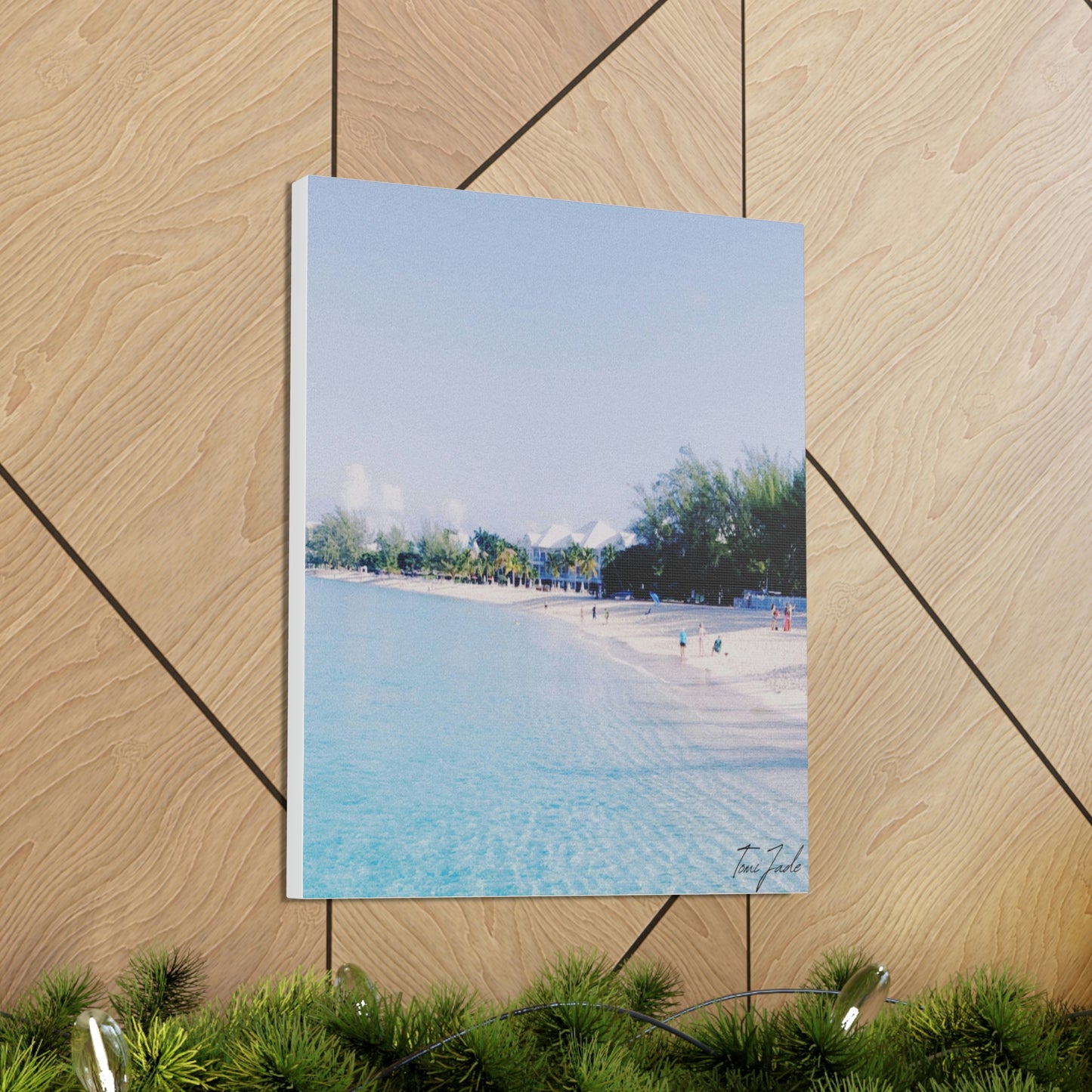 White Beach - Canvas Gallery Wraps - TomiJadePhotos