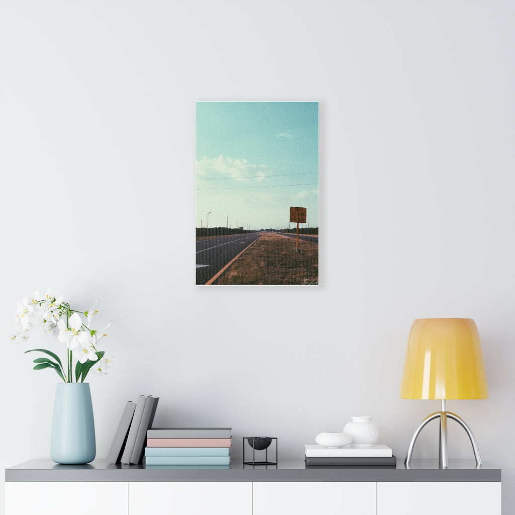 Road In The Horizon-Canvas Gallery Wraps - TomiJadePhotos
