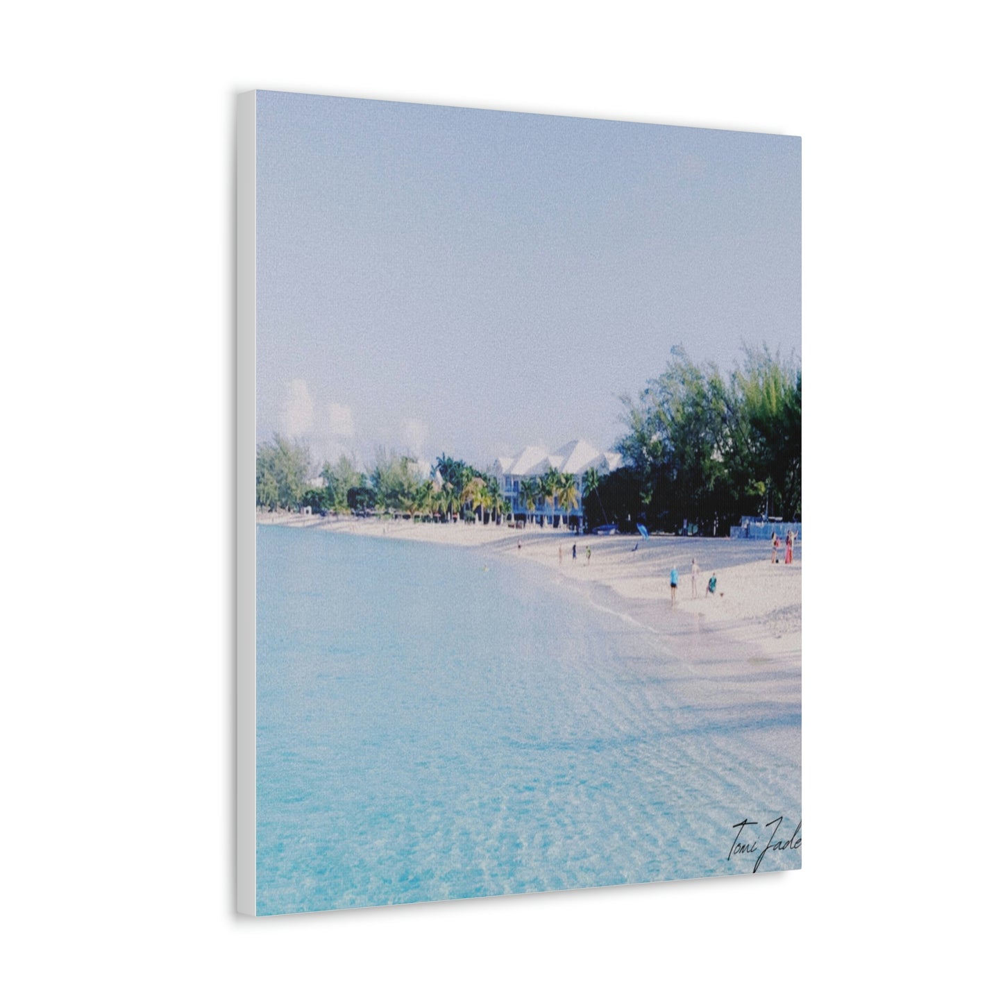 White Beach - Canvas Gallery Wraps - TomiJadePhotos
