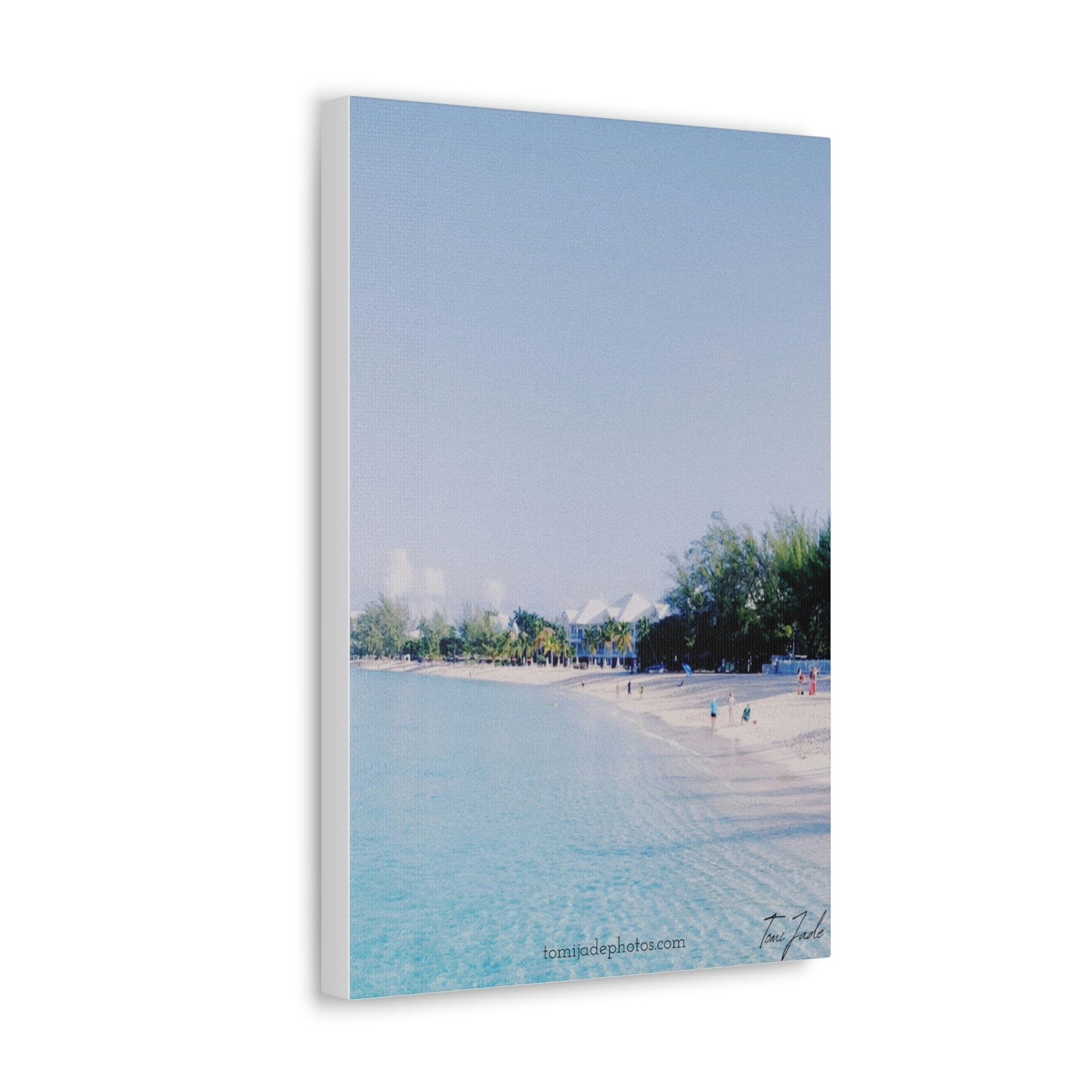 White Beach - Canvas Gallery Wraps - TomiJadePhotos