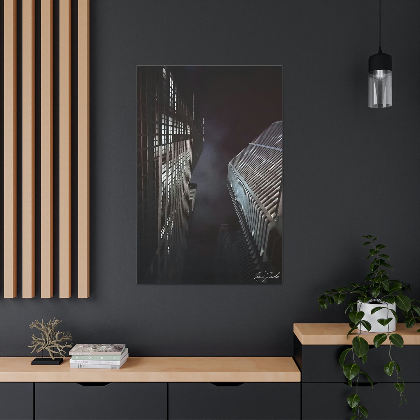 City Night Skies - Canvas Gallery Wraps - TomiJadePhotos