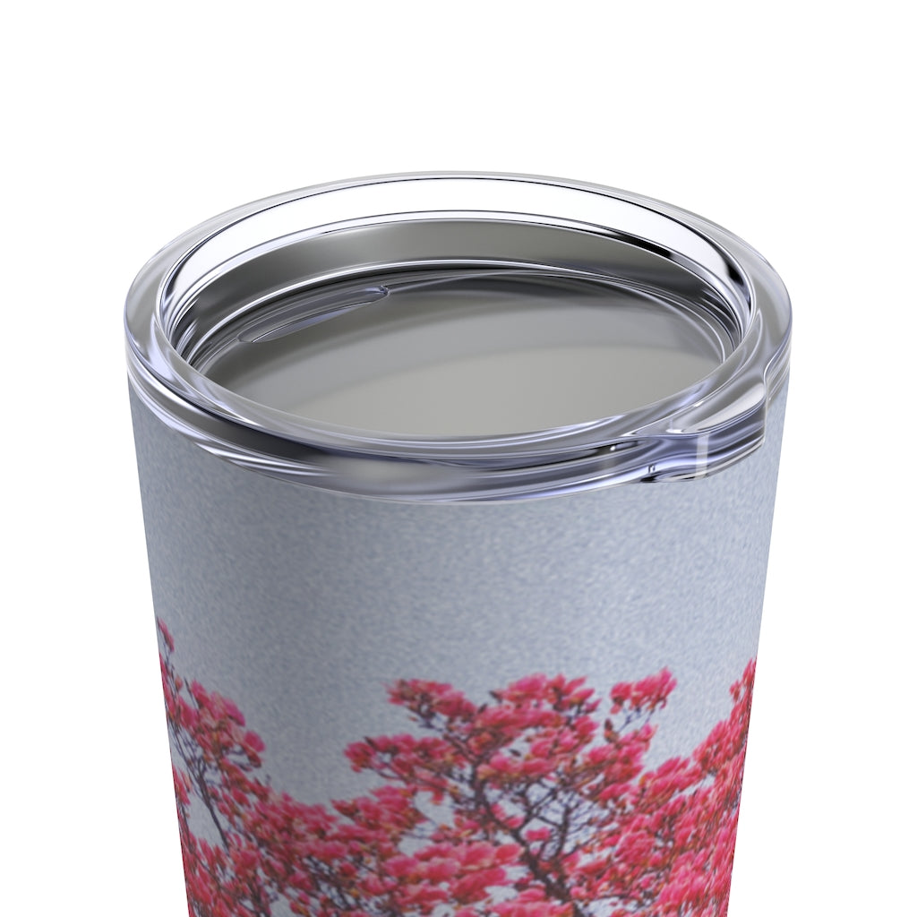 Blooming Pink- Tumbler Cup 20oz - TomiJadePhotos
