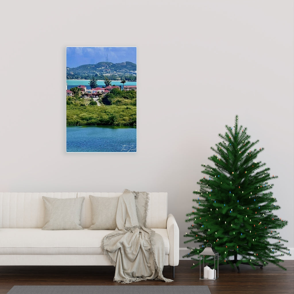 Villas By The Coast-Canvas Gallery Wraps - TomiJadePhotos