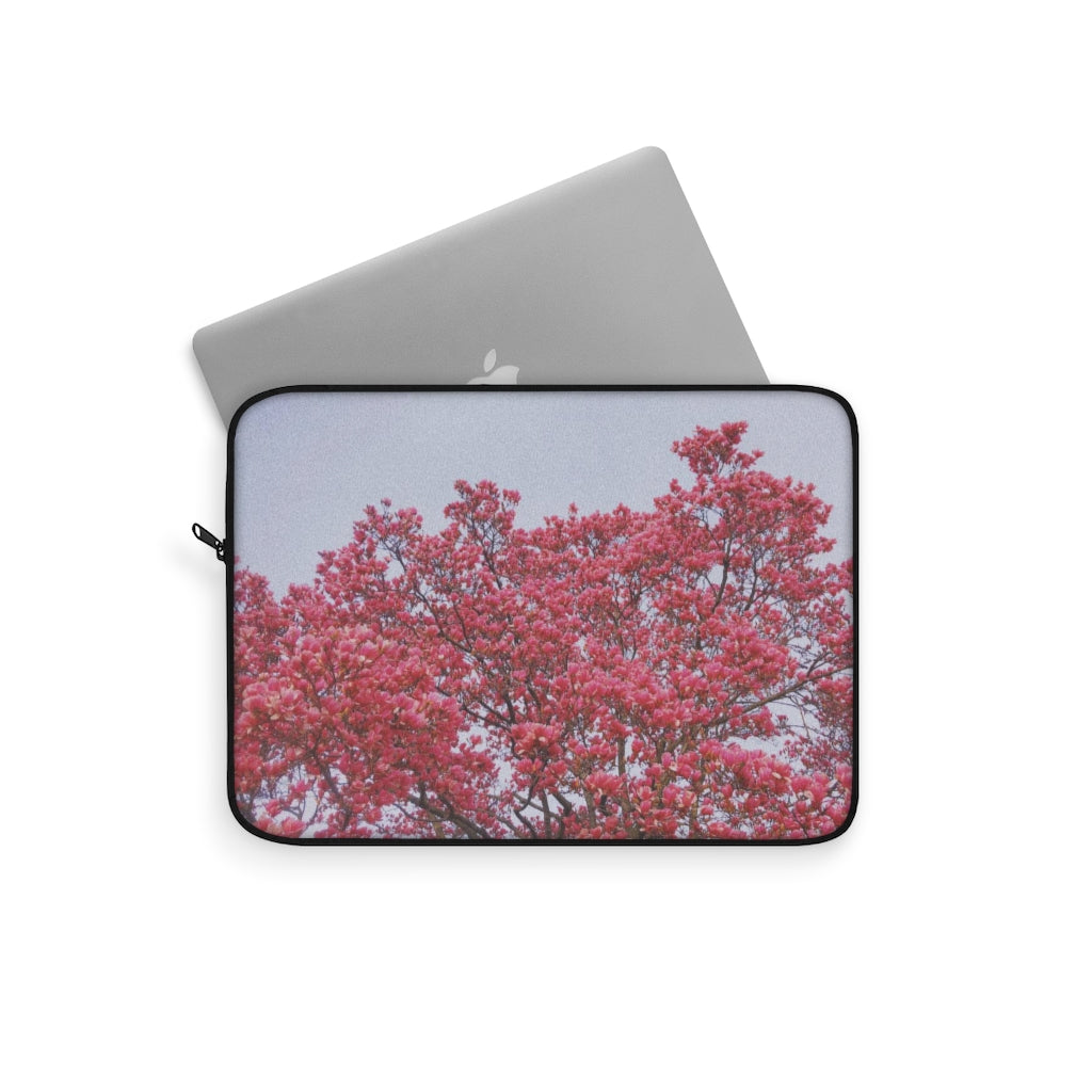 Blooming Pink-Laptop Sleeve - TomiJadePhotos