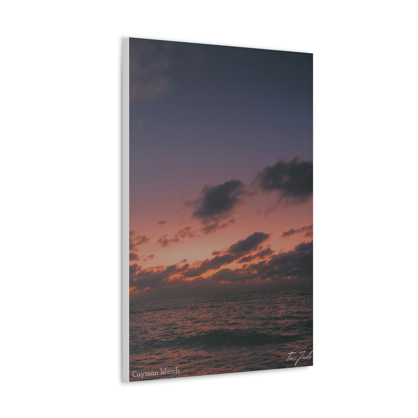 Night At The Beach - Canvas Gallery Wraps - TomiJadePhotos