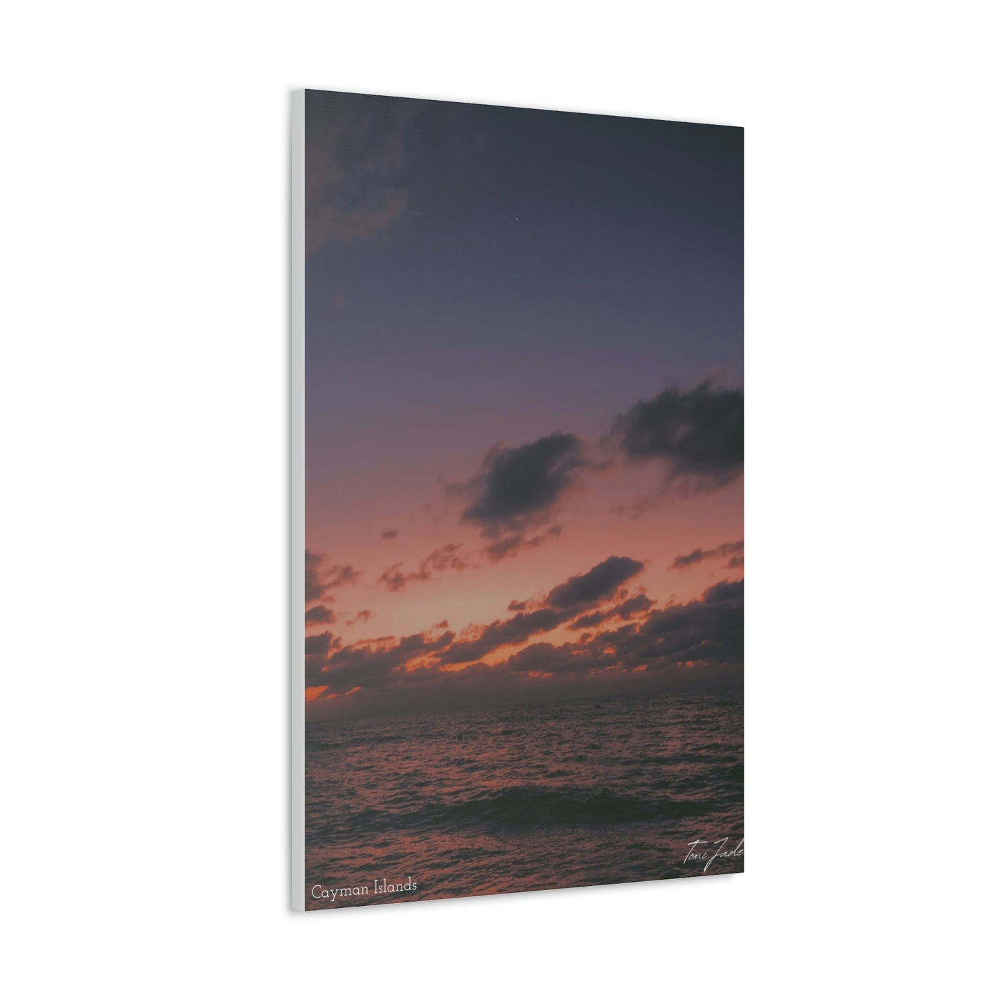 Night At The Beach - Canvas Gallery Wraps - TomiJadePhotos