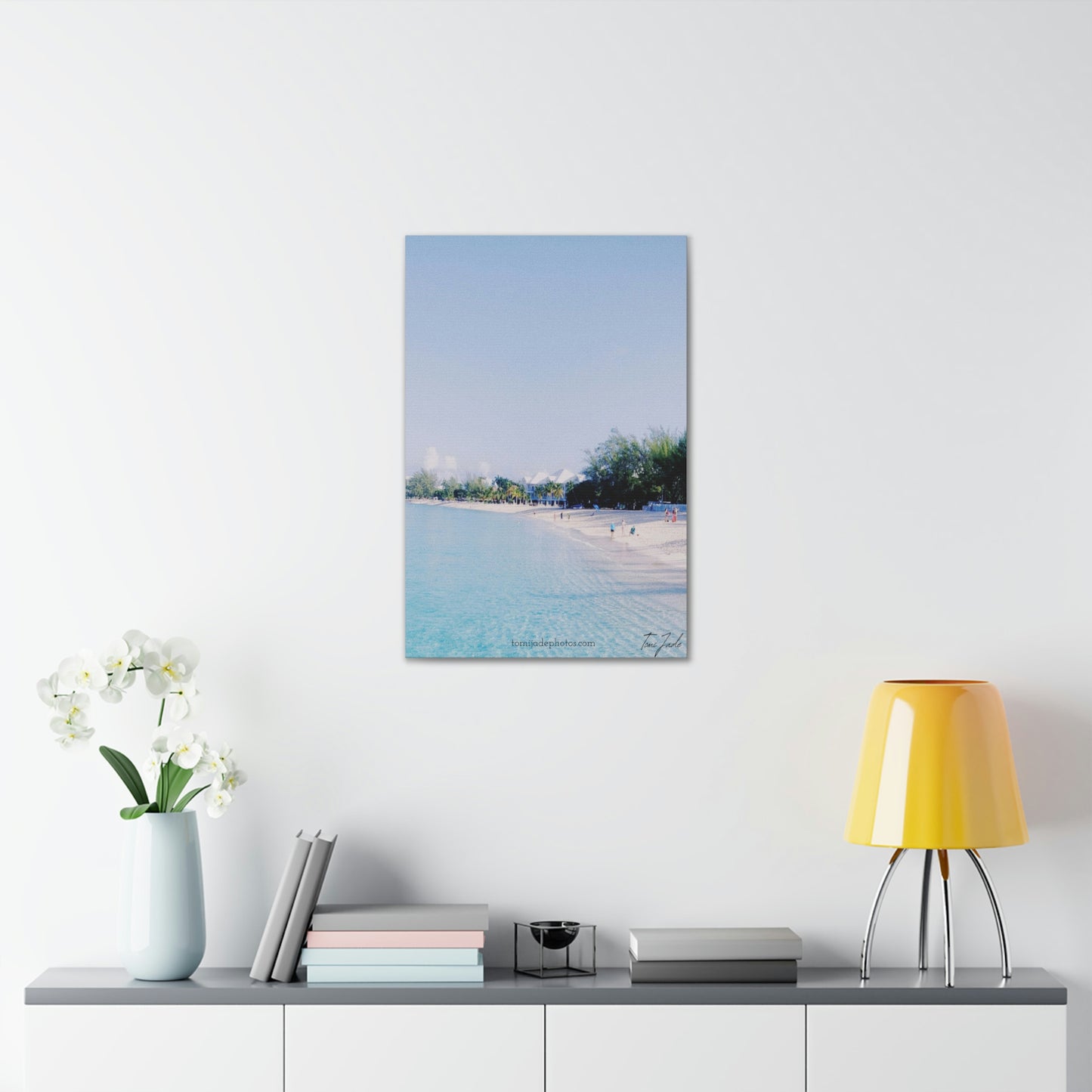 White Beach - Canvas Gallery Wraps - TomiJadePhotos