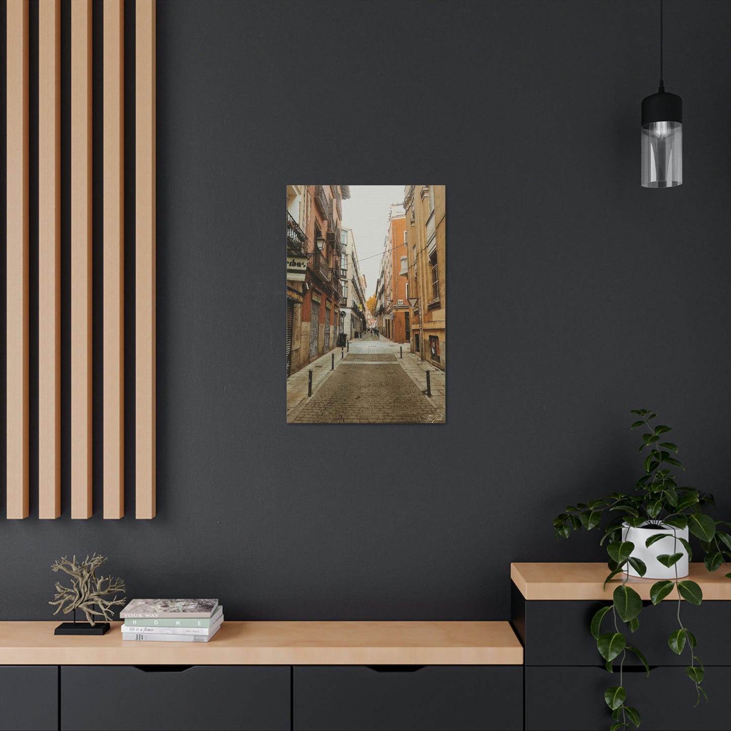 Nostalgic Streets - Canvas Gallery Wraps - TomiJadePhotos