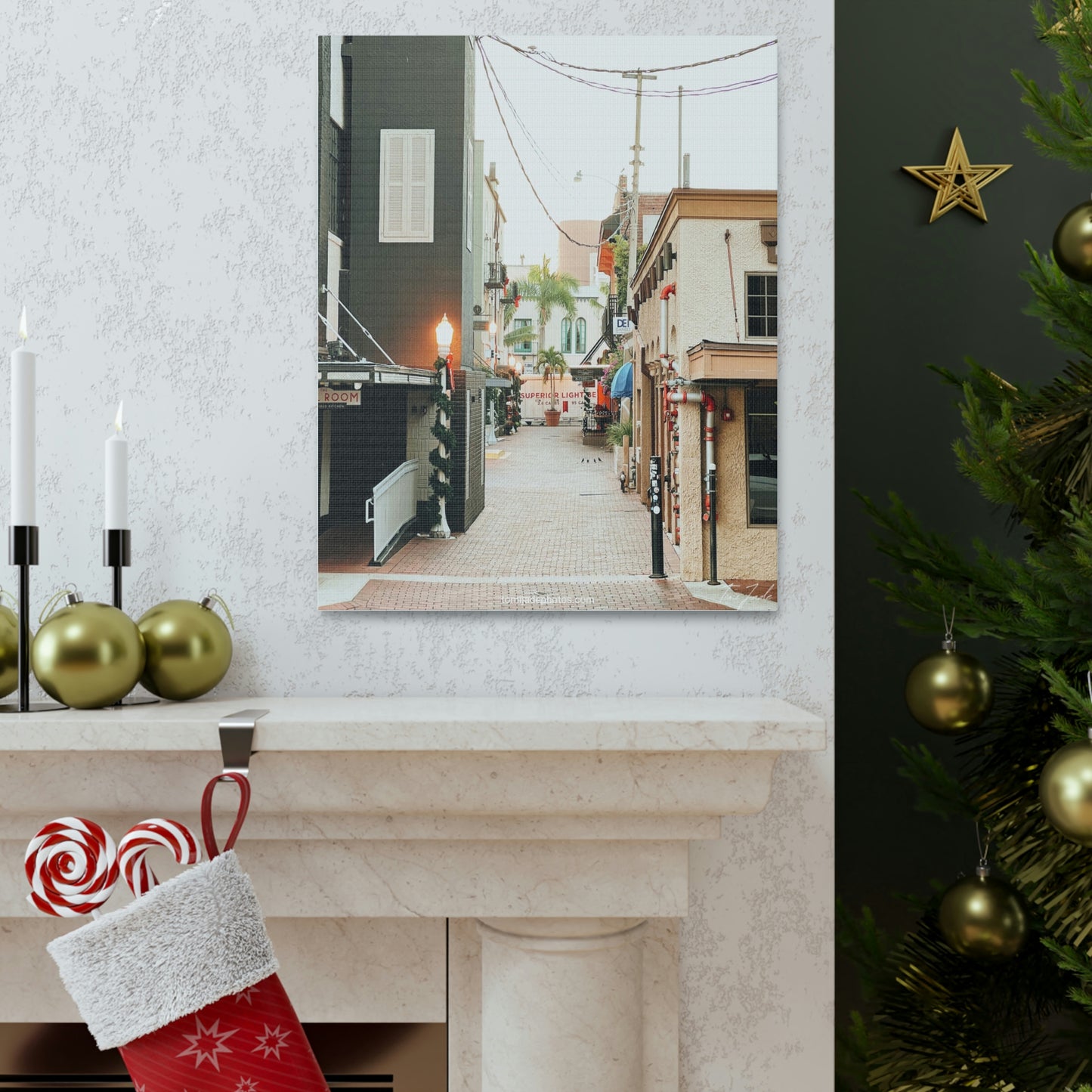 Sunshine State's Christmas - Canvas Gallery Wraps - TomiJadePhotos