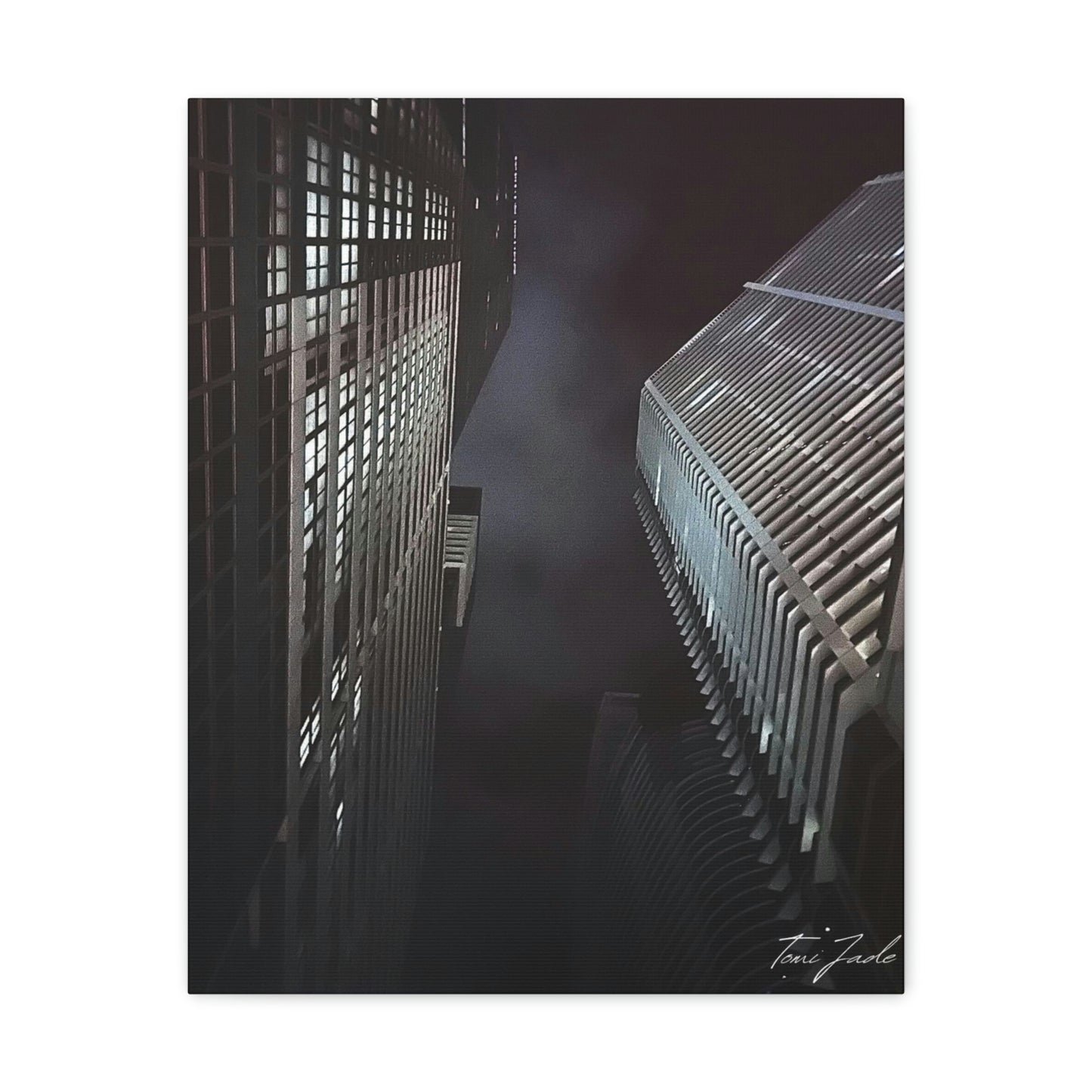 City Night Skies - Canvas Gallery Wraps - TomiJadePhotos