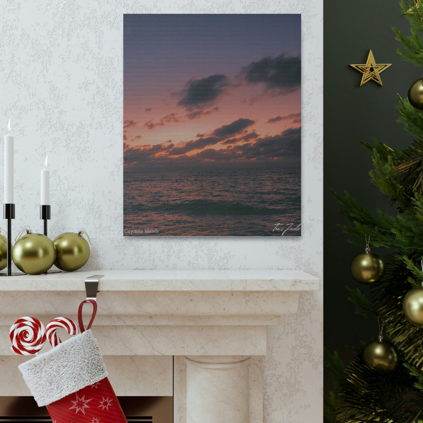 Night At The Beach - Canvas Gallery Wraps - TomiJadePhotos