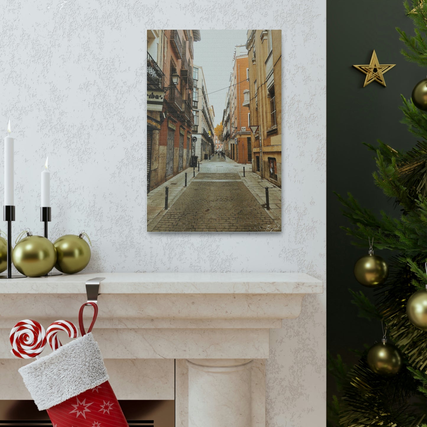 Nostalgic Streets - Canvas Gallery Wraps - TomiJadePhotos