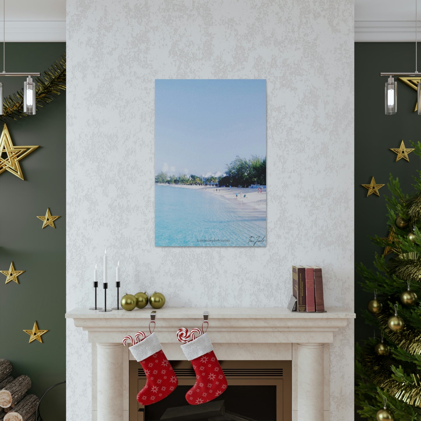 White Beach - Canvas Gallery Wraps - TomiJadePhotos