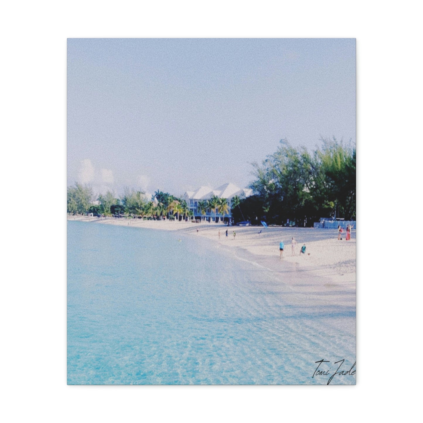 White Beach - Canvas Gallery Wraps - TomiJadePhotos