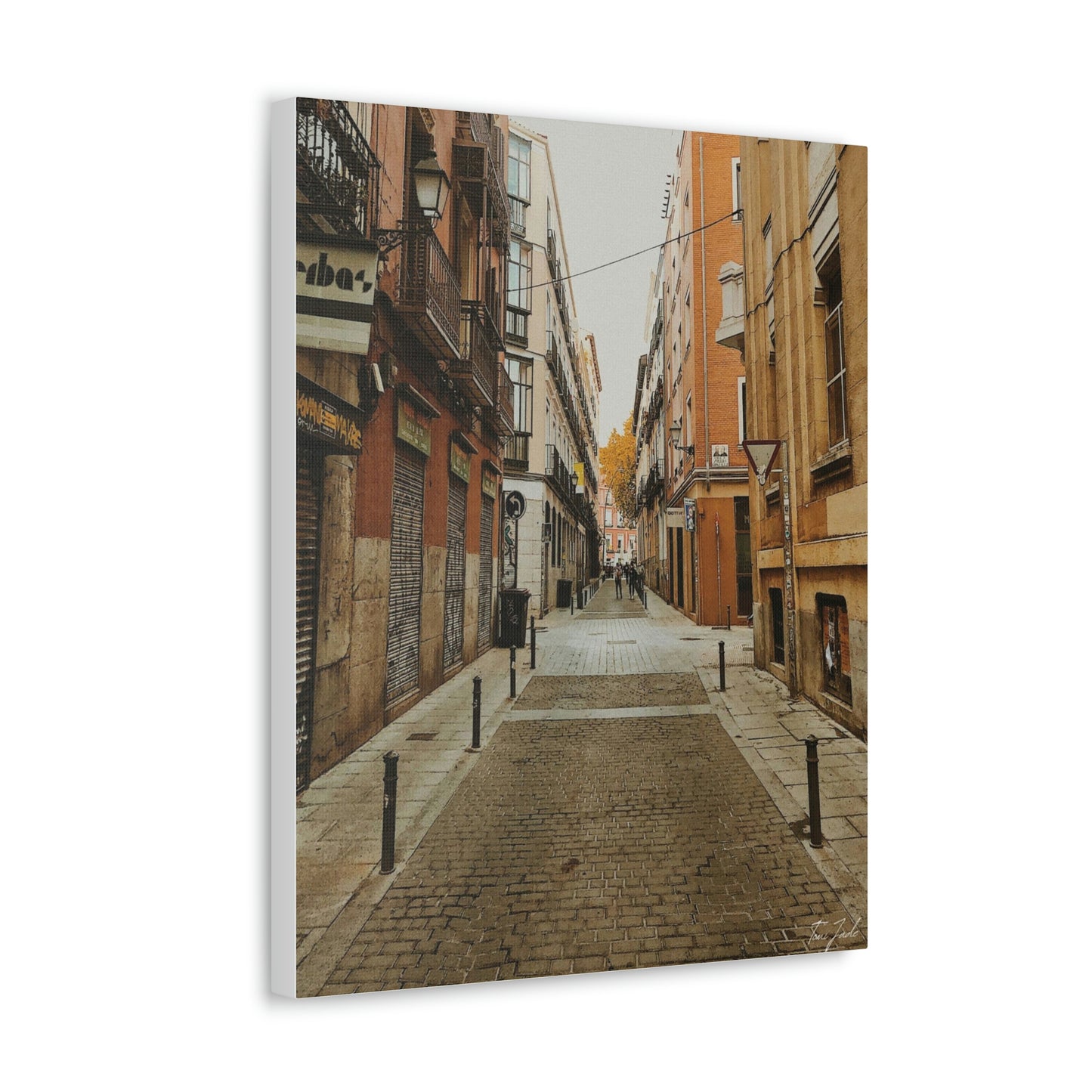 Nostalgic Streets - Canvas Gallery Wraps - TomiJadePhotos