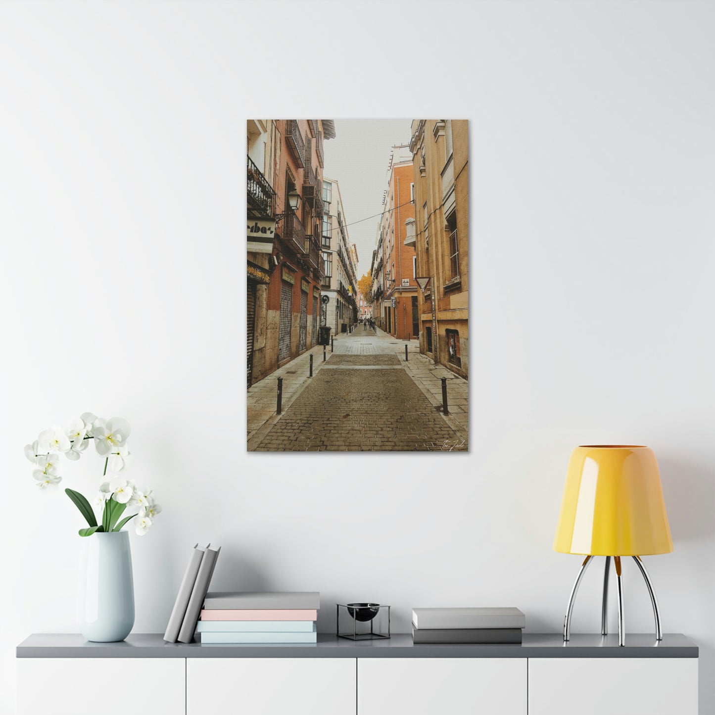 Nostalgic Streets - Canvas Gallery Wraps - TomiJadePhotos