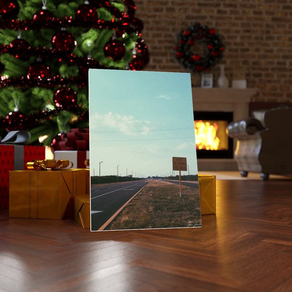 Road In The Horizon-Canvas Gallery Wraps - TomiJadePhotos