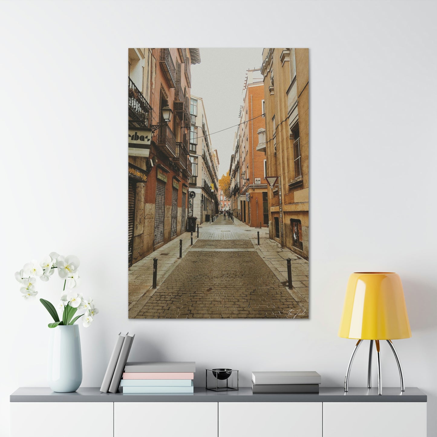 Nostalgic Streets - Canvas Gallery Wraps - TomiJadePhotos