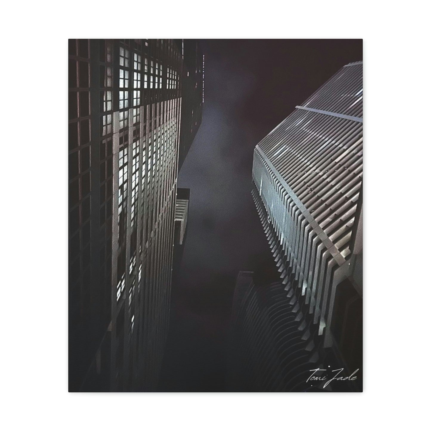 City Night Skies - Canvas Gallery Wraps - TomiJadePhotos