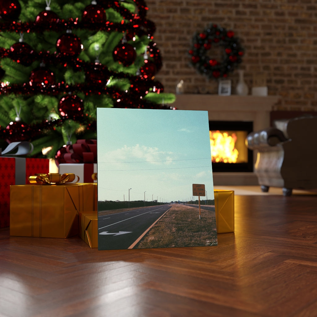 Road In The Horizon-Canvas Gallery Wraps - TomiJadePhotos
