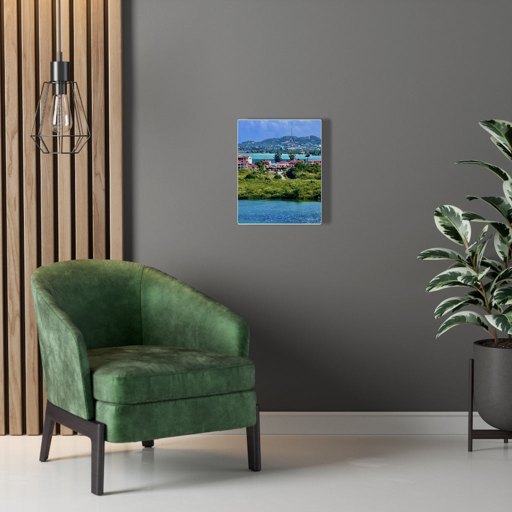 Villas By The Coast-Canvas Gallery Wraps - TomiJadePhotos