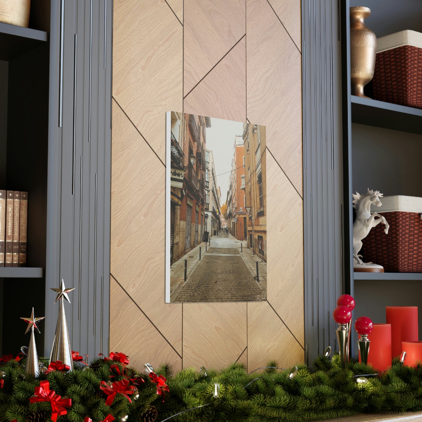 Nostalgic Streets - Canvas Gallery Wraps - TomiJadePhotos