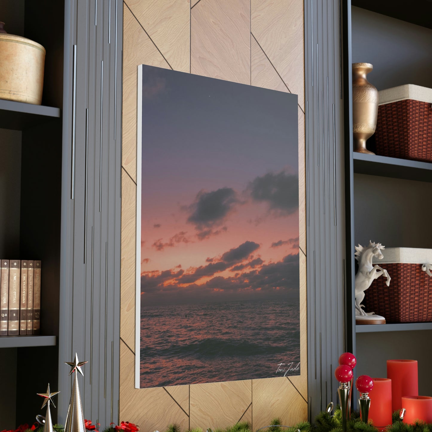 Night At The Beach - Canvas Gallery Wraps - TomiJadePhotos