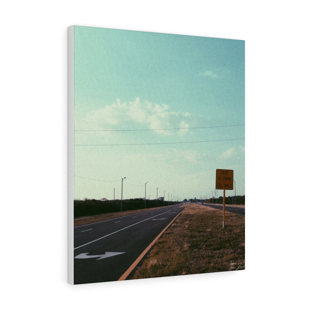 Road In The Horizon-Canvas Gallery Wraps - TomiJadePhotos