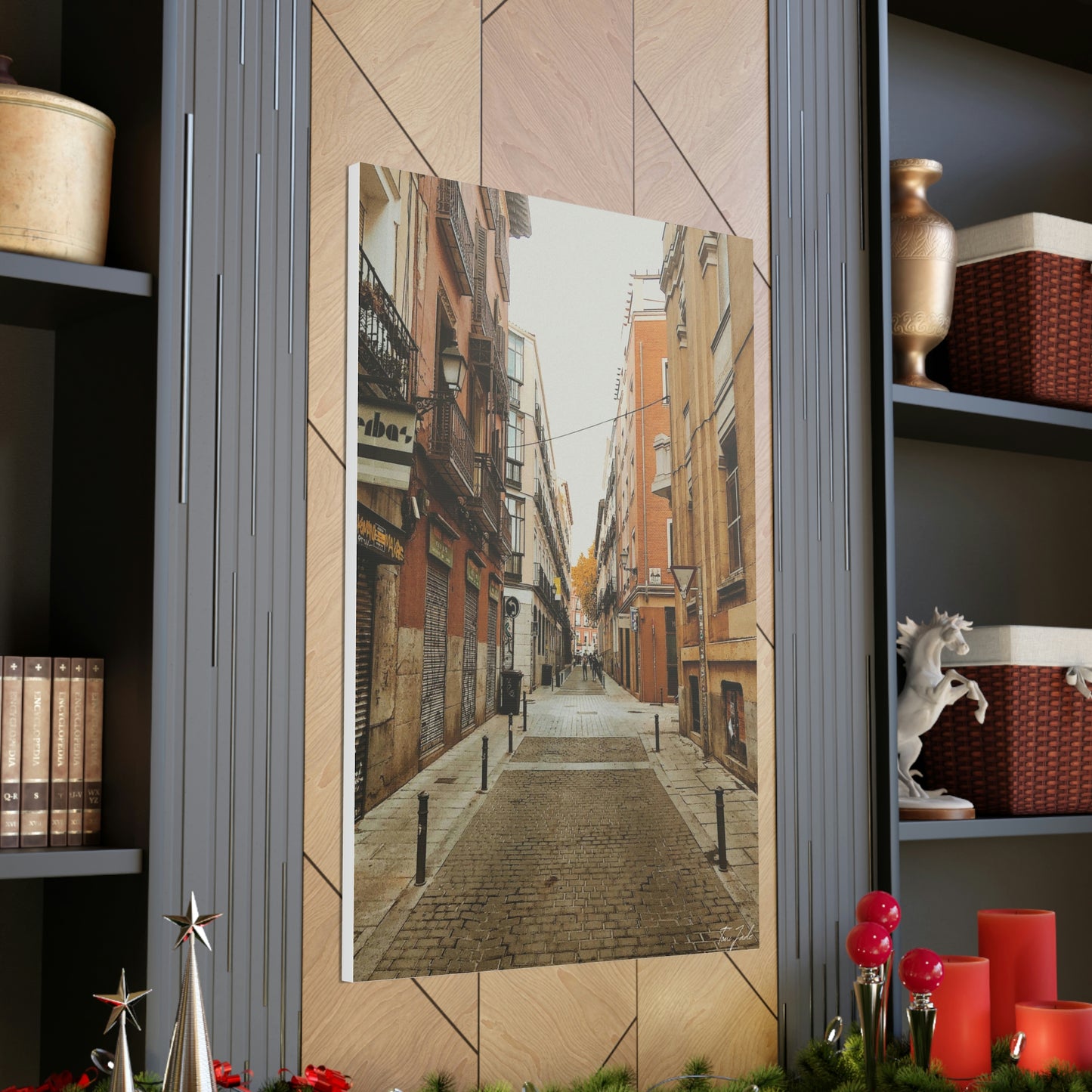 Nostalgic Streets - Canvas Gallery Wraps - TomiJadePhotos