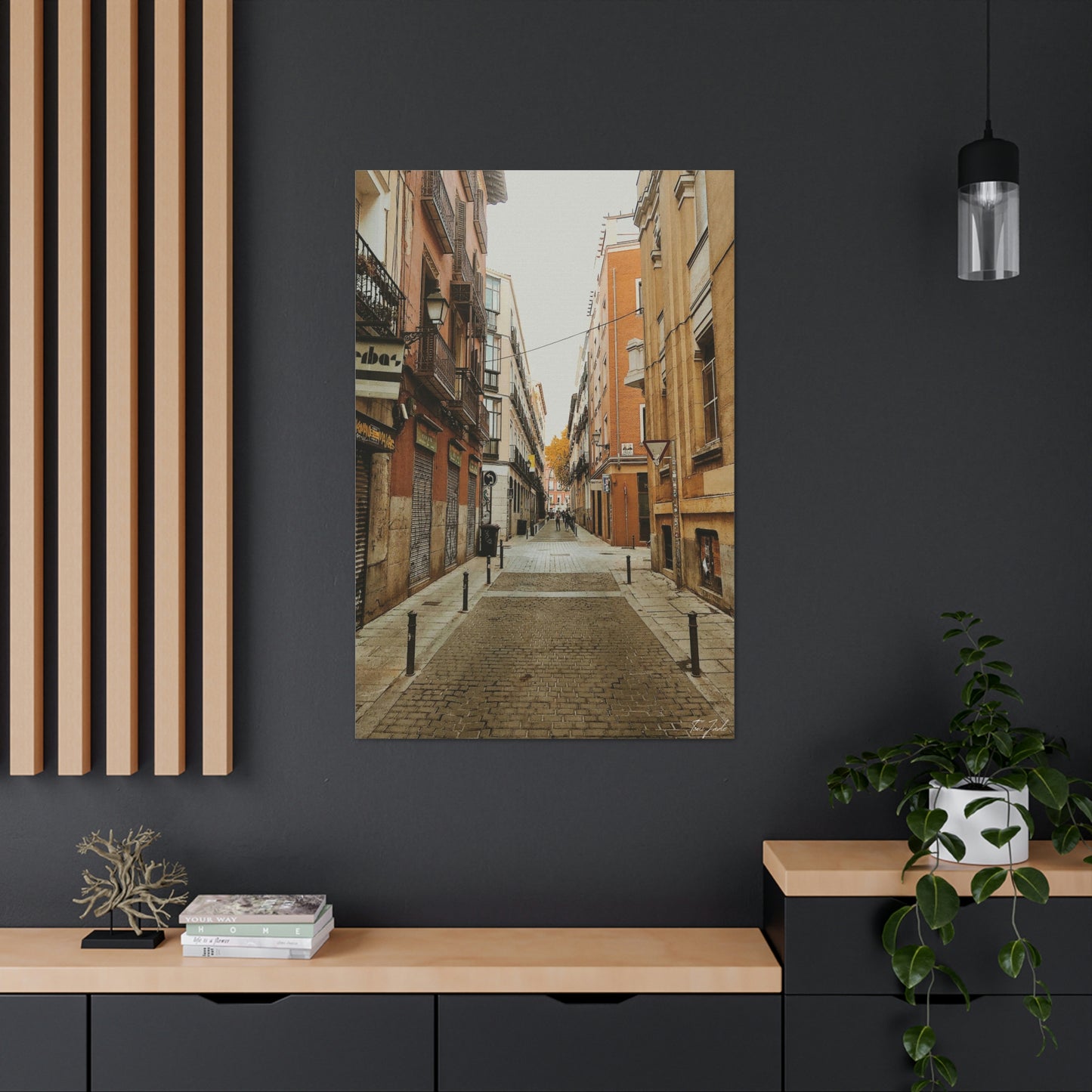 Nostalgic Streets - Canvas Gallery Wraps - TomiJadePhotos