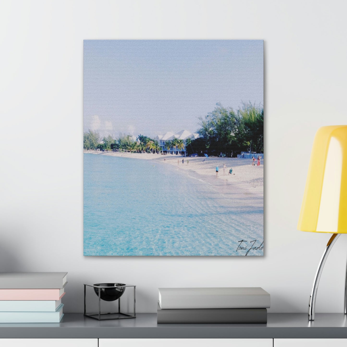 White Beach - Canvas Gallery Wraps - TomiJadePhotos