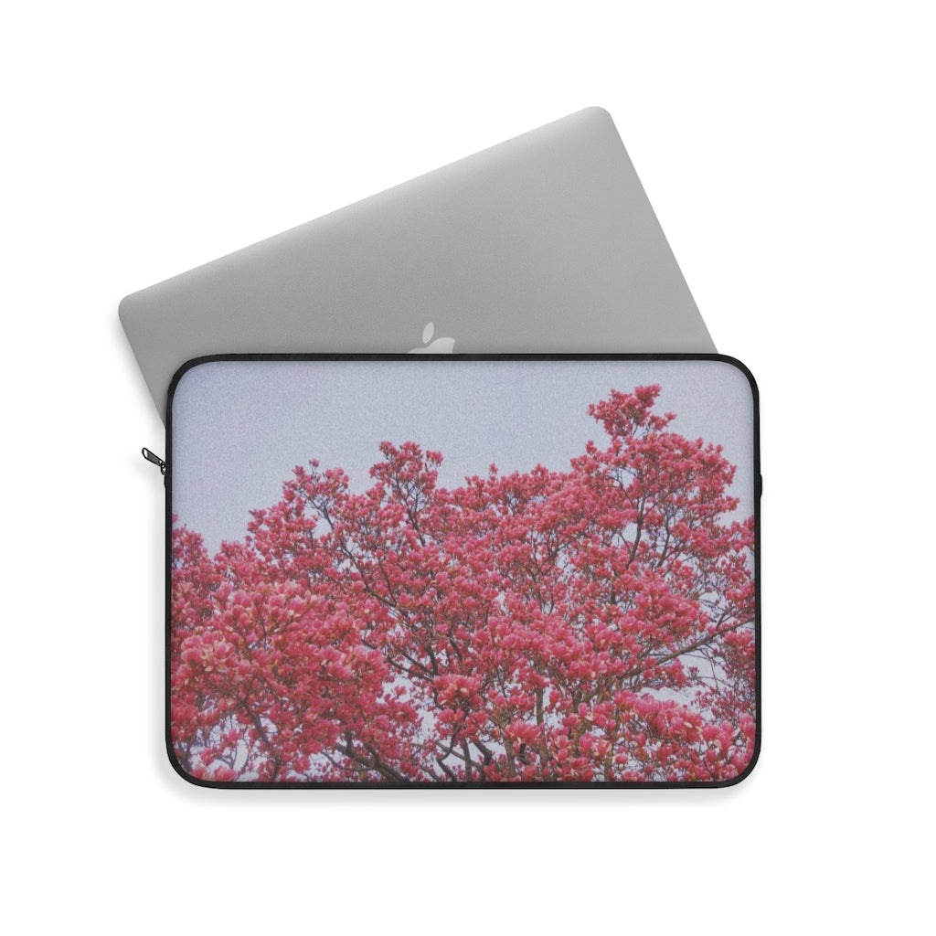 Blooming Pink-Laptop Sleeve - TomiJadePhotos