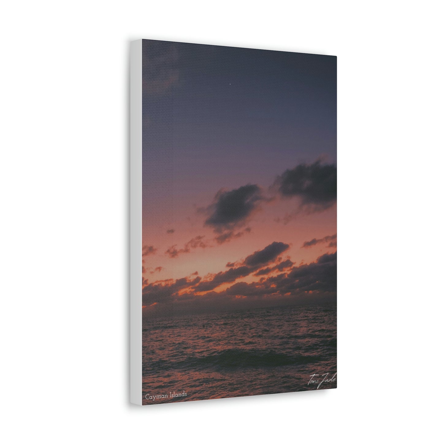 Night At The Beach - Canvas Gallery Wraps - TomiJadePhotos