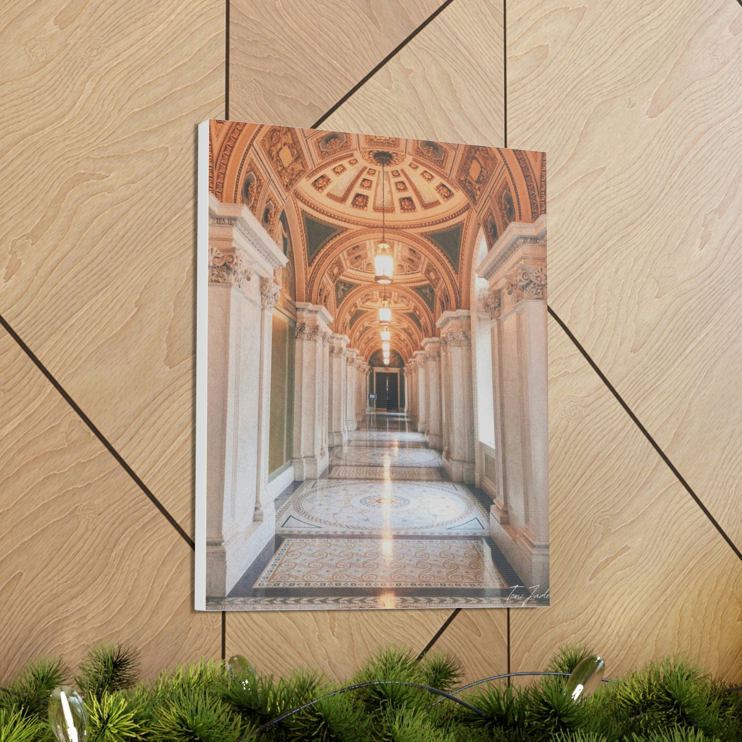 Halls Of The Capitol - Canvas Gallery Wraps - TomiJadePhotos