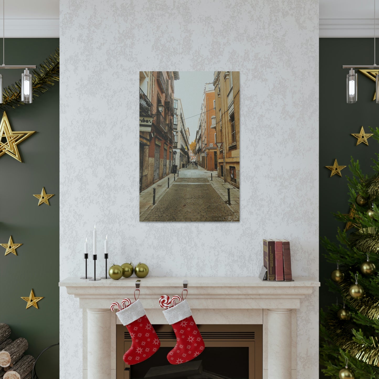 Nostalgic Streets - Canvas Gallery Wraps - TomiJadePhotos