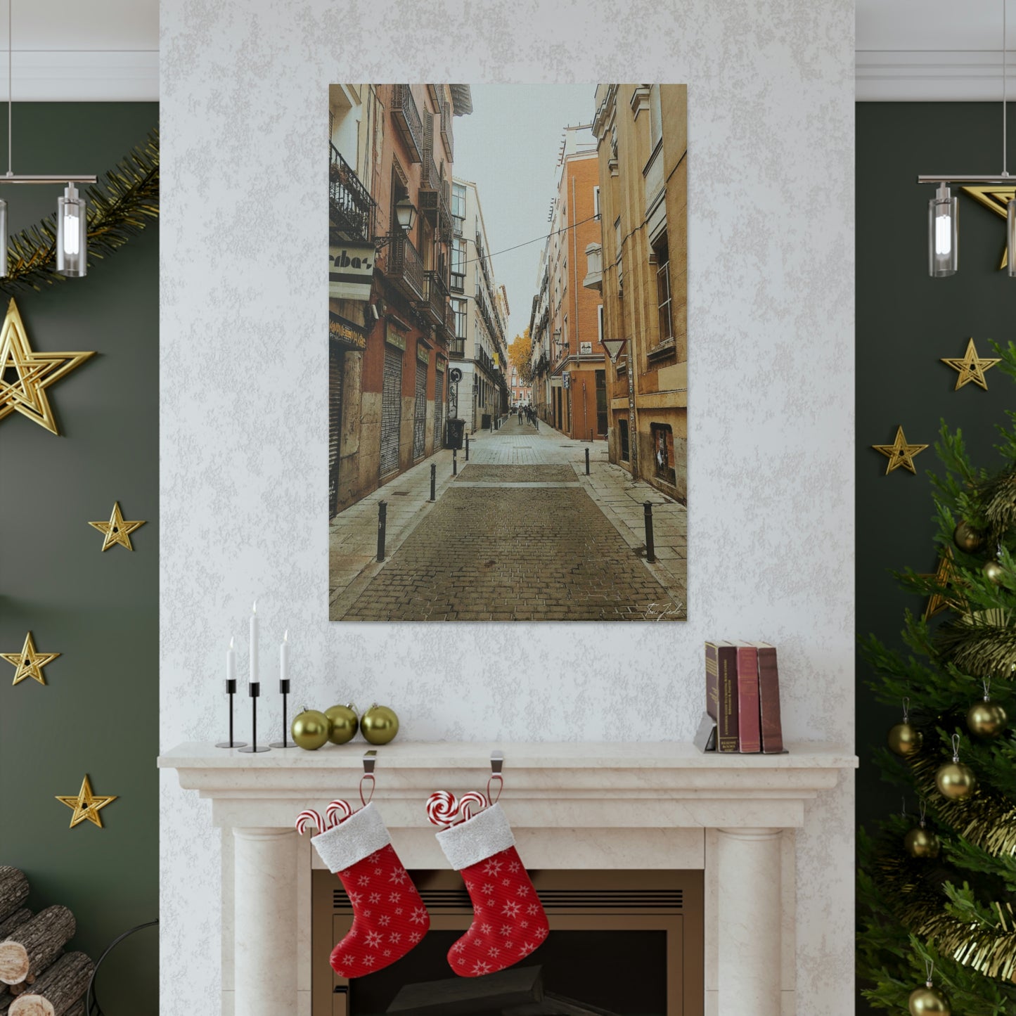 Nostalgic Streets - Canvas Gallery Wraps - TomiJadePhotos