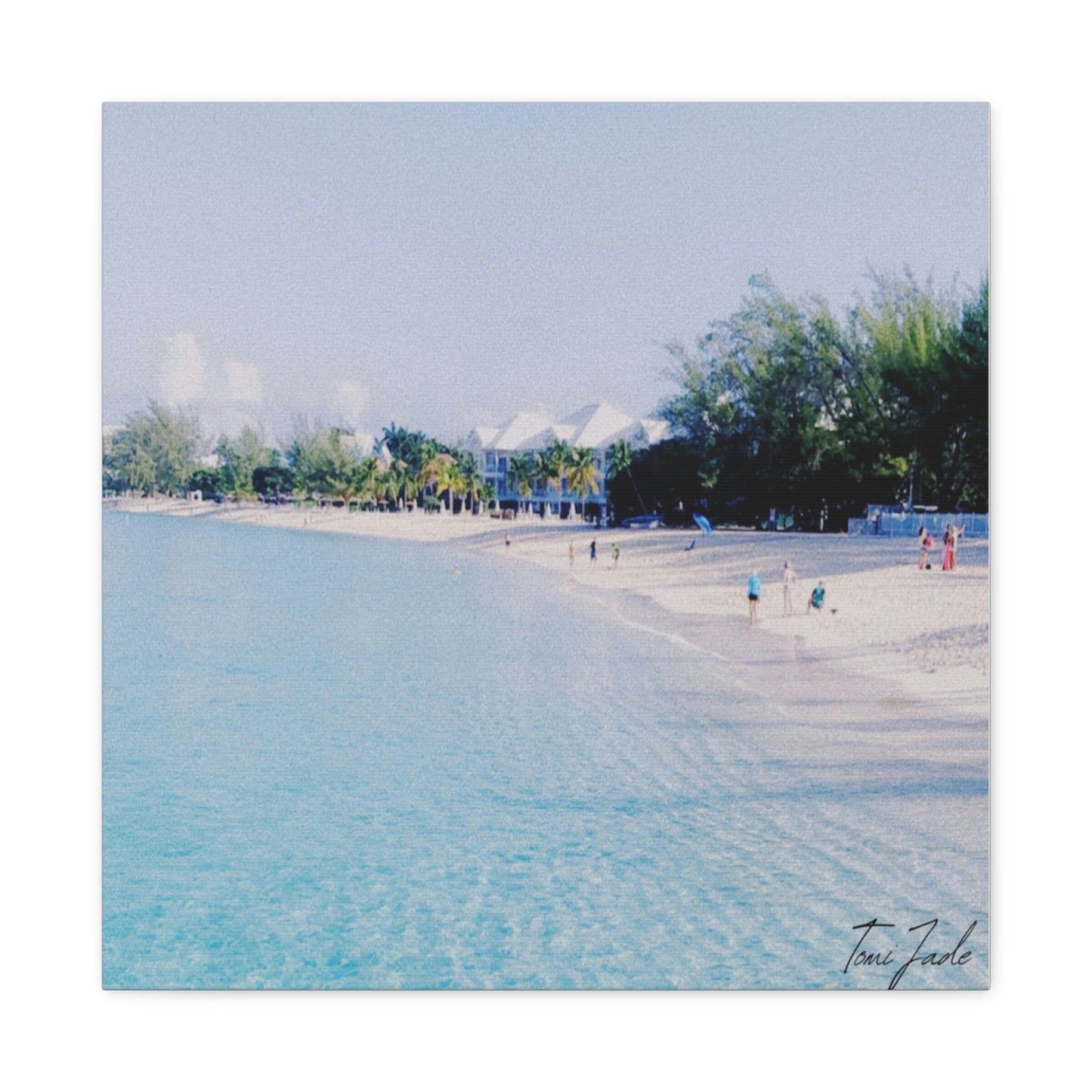 White Beach - Canvas Gallery Wraps - TomiJadePhotos