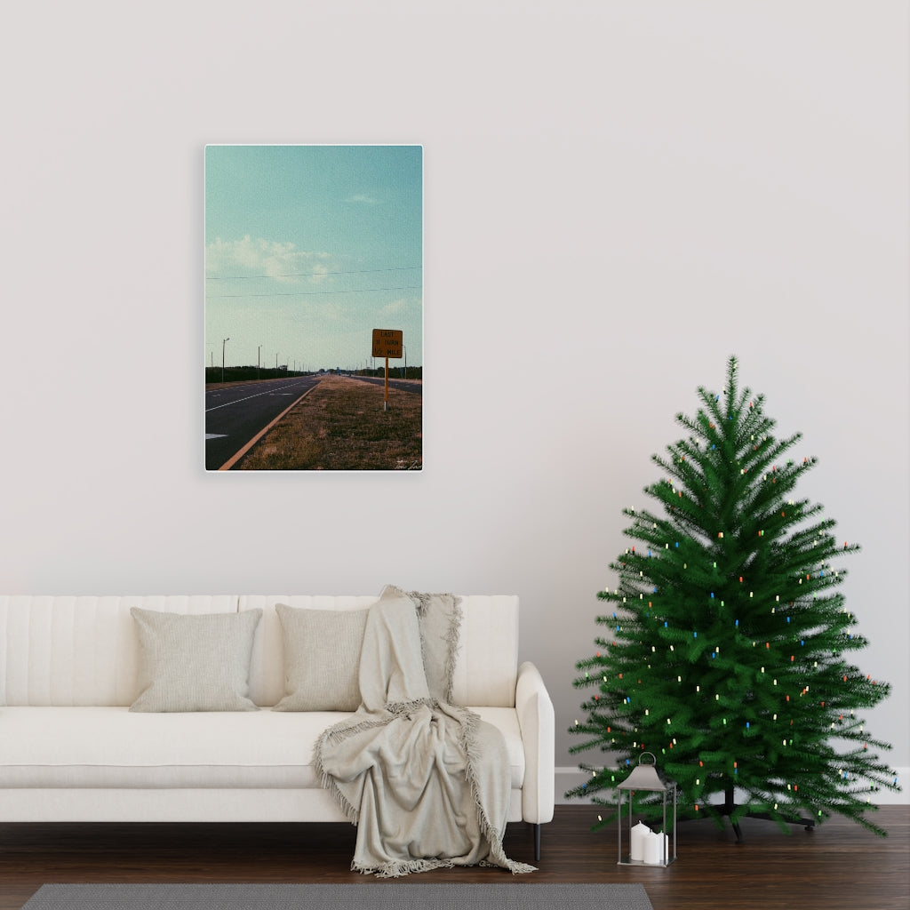 Road In The Horizon-Canvas Gallery Wraps - TomiJadePhotos