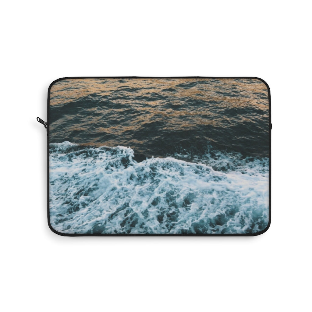 Rushing Waters-Laptop Sleeve - TomiJadePhotos