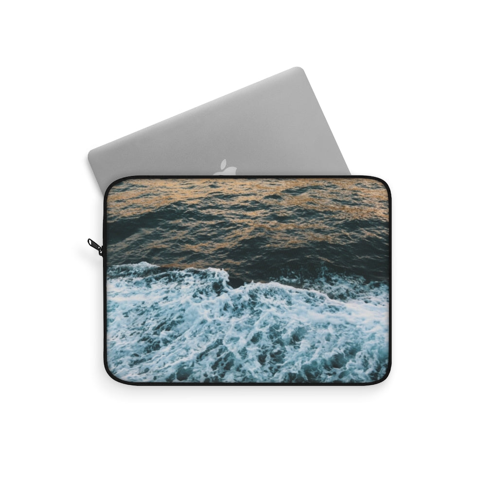 Rushing Waters-Laptop Sleeve - TomiJadePhotos