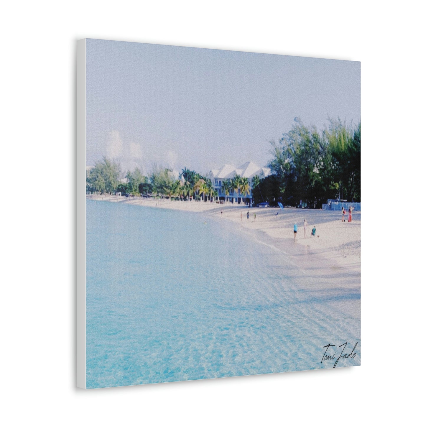 White Beach - Canvas Gallery Wraps - TomiJadePhotos