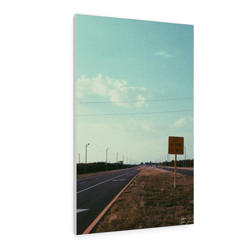Road In The Horizon-Canvas Gallery Wraps - TomiJadePhotos