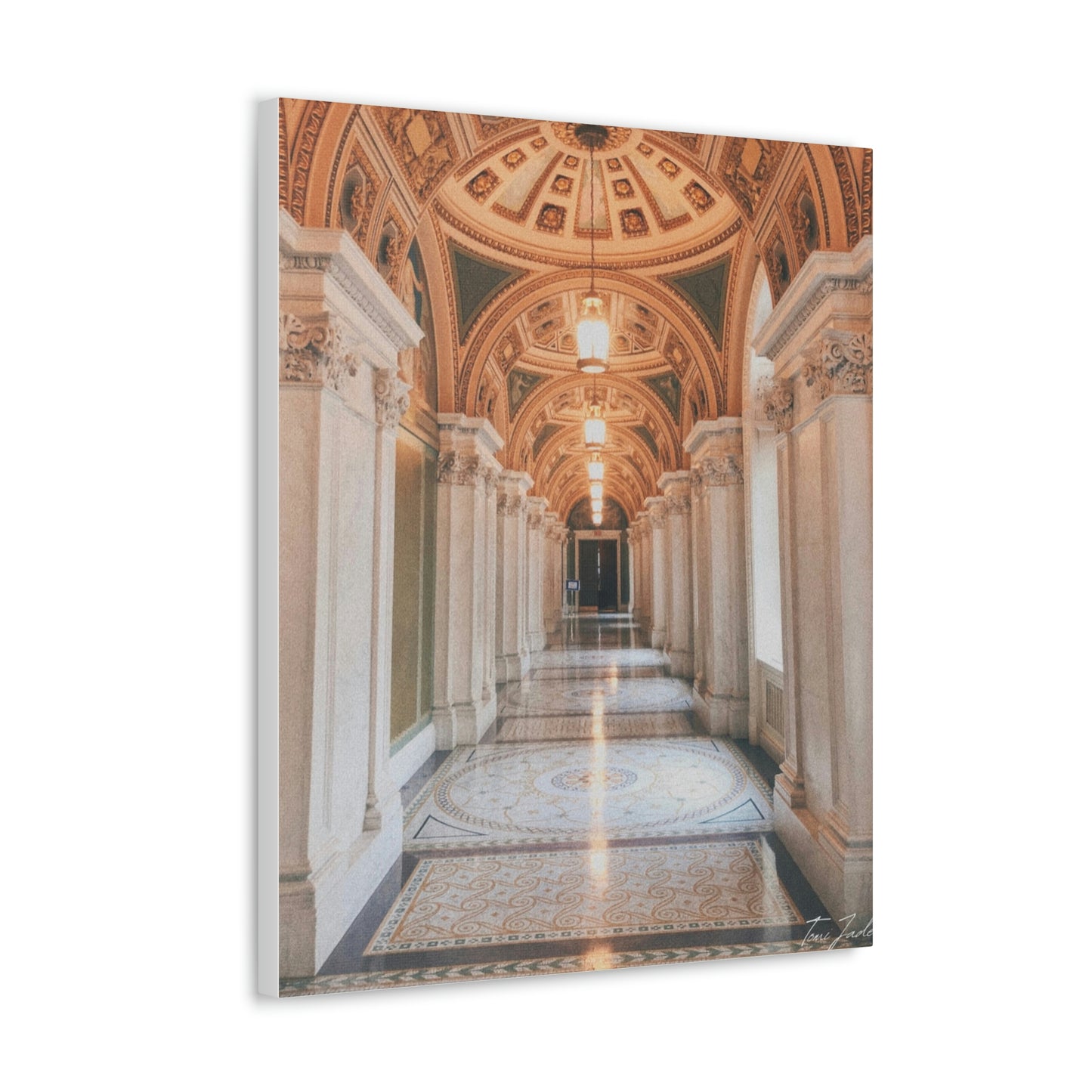 Halls Of The Capitol - Canvas Gallery Wraps - TomiJadePhotos