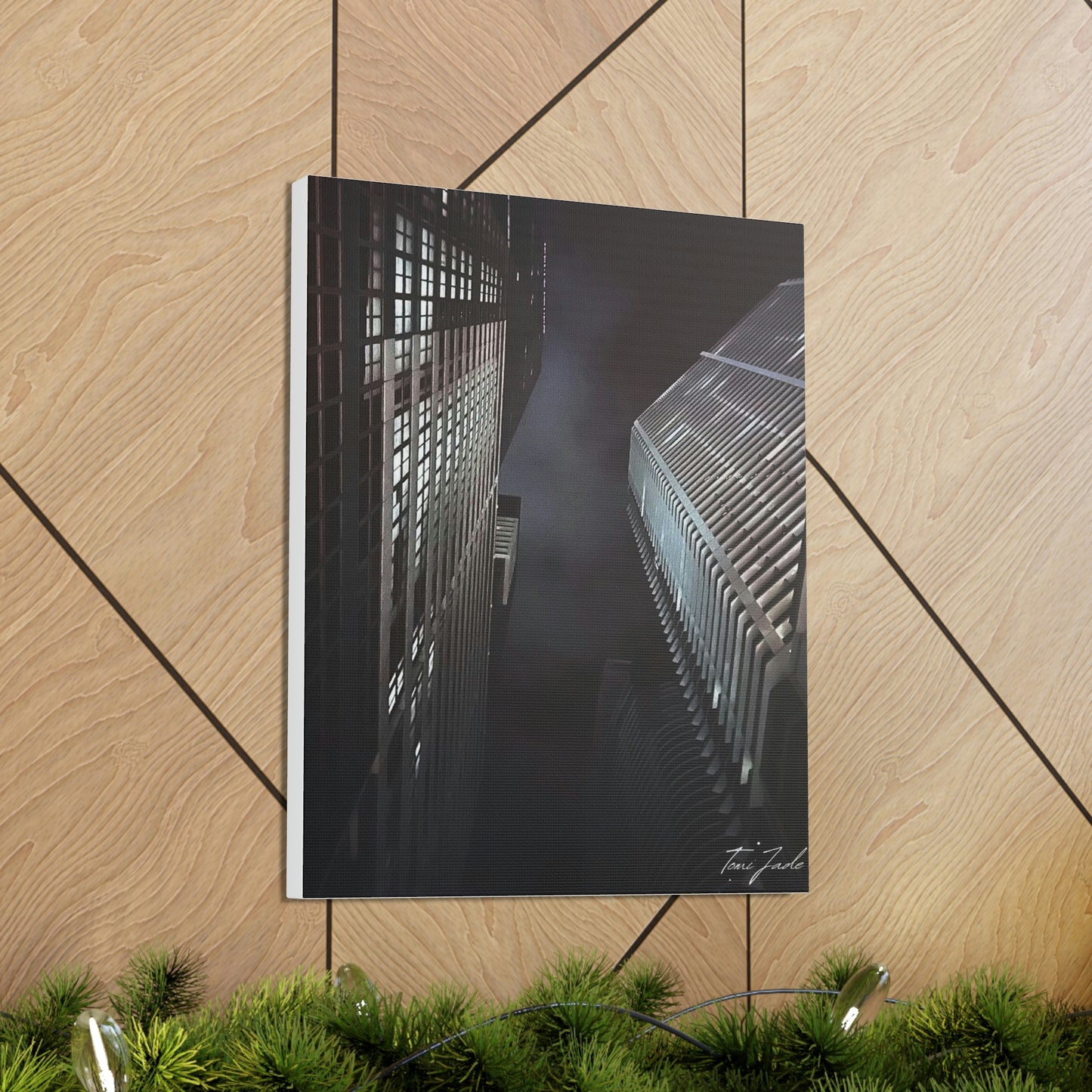 City Night Skies - Canvas Gallery Wraps - TomiJadePhotos